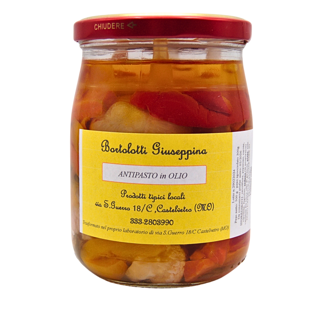 ANTIPASTO IN OLIO - 500 gr. Modena Food Boutique