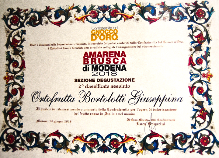 CONFETTURA DI AMARENE - gr.310 (premio "AMARENA BRUSCA " del 2018) Modena Food Boutique