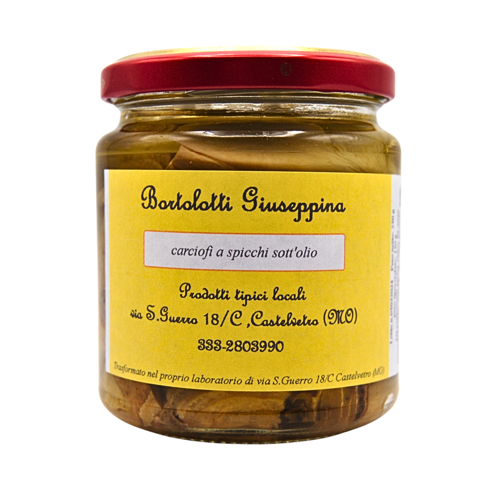 Carciofi a Spicchi sott'Olio - 250 gr. Modena Food Boutique