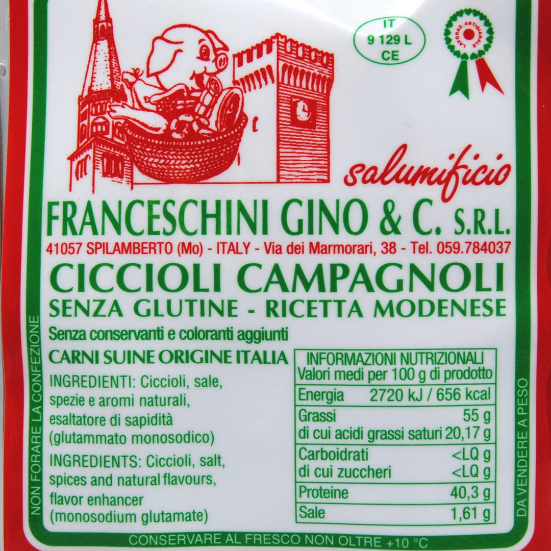 Ciccioli Campagnoli - gr. 500 circa