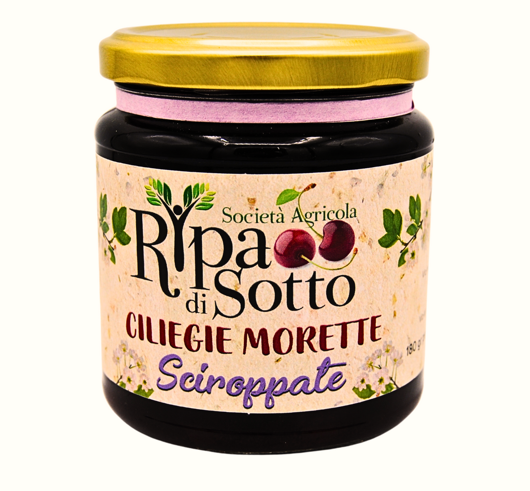 Ciliegie Sciroppate varietà Moretta - 320 gr. Modena Food Boutique