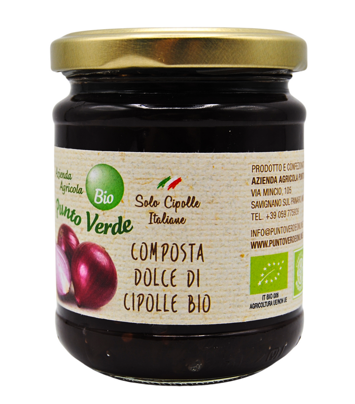 Composta Dolce di Cipolle Bio - 220 gr. Modena Food Boutique