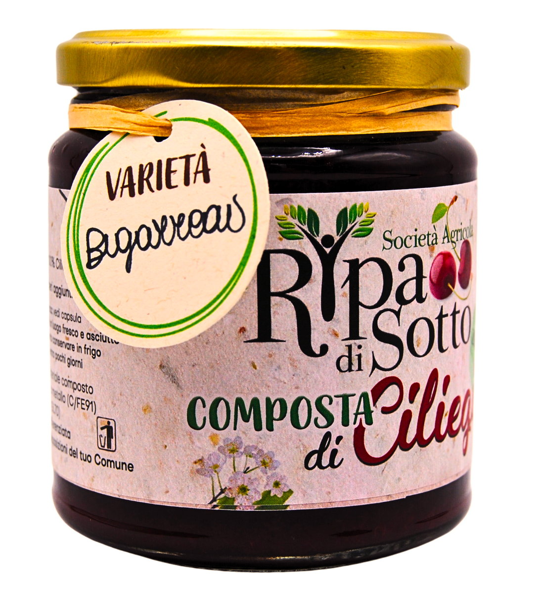 Composta di Ciliegia Bigarreau di Vignola - 320 gr. SENZA ZUCCHERI AGGIUNTI Modena Food Boutique