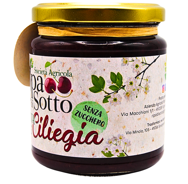 Composta di Ciliegia Giorgia di Vignola - 320 gr. SENZA ZUCCHERI AGGIUNTI Modena Food Boutique