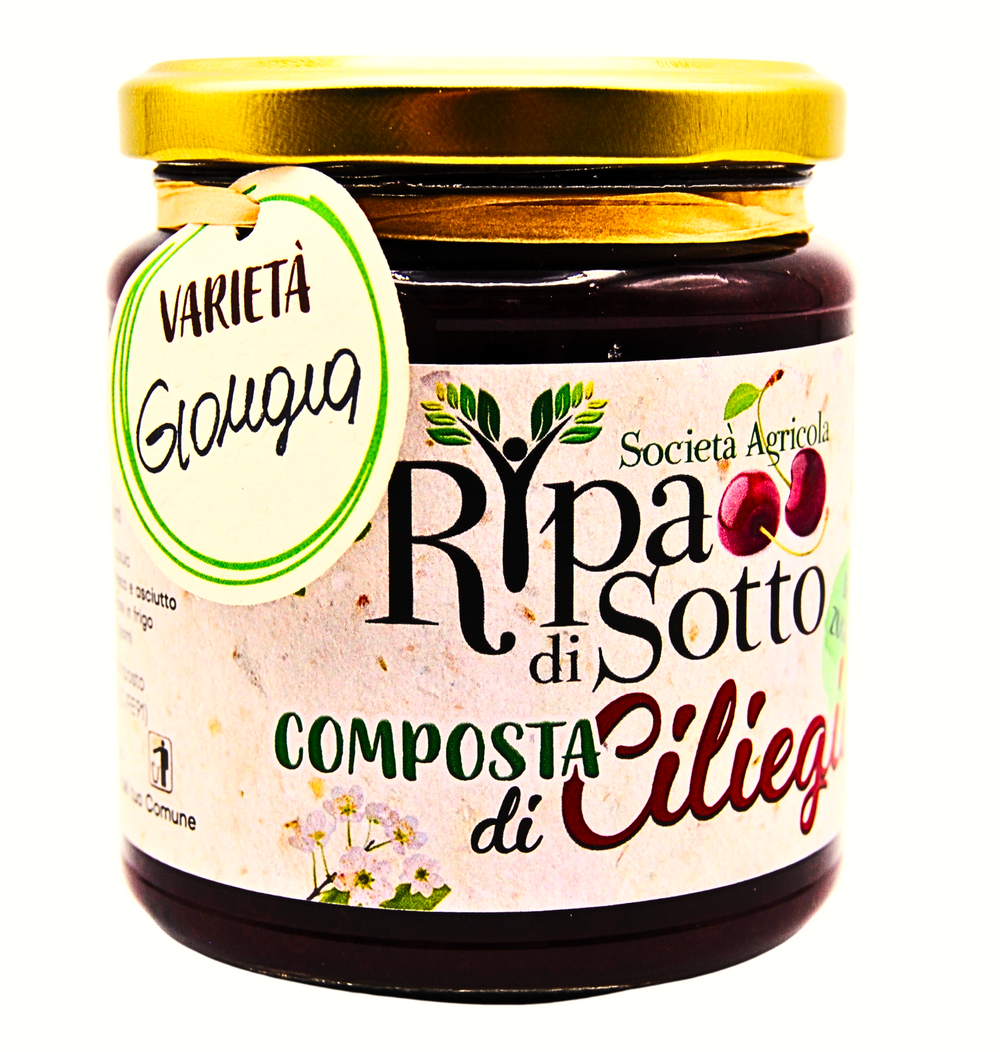 Composta di Ciliegia Giorgia di Vignola - 320 gr. SENZA ZUCCHERI AGGIUNTI Modena Food Boutique