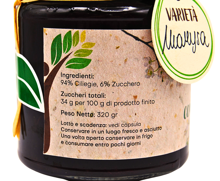 Composta di Ciliegia Marysa di Vignola - 320 gr. Modena Food Boutique