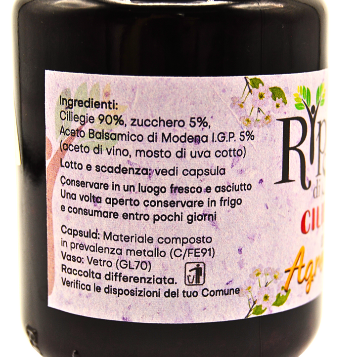 Composta di Ciliegia in Agrodolce - 150 gr. Modena Food Boutique