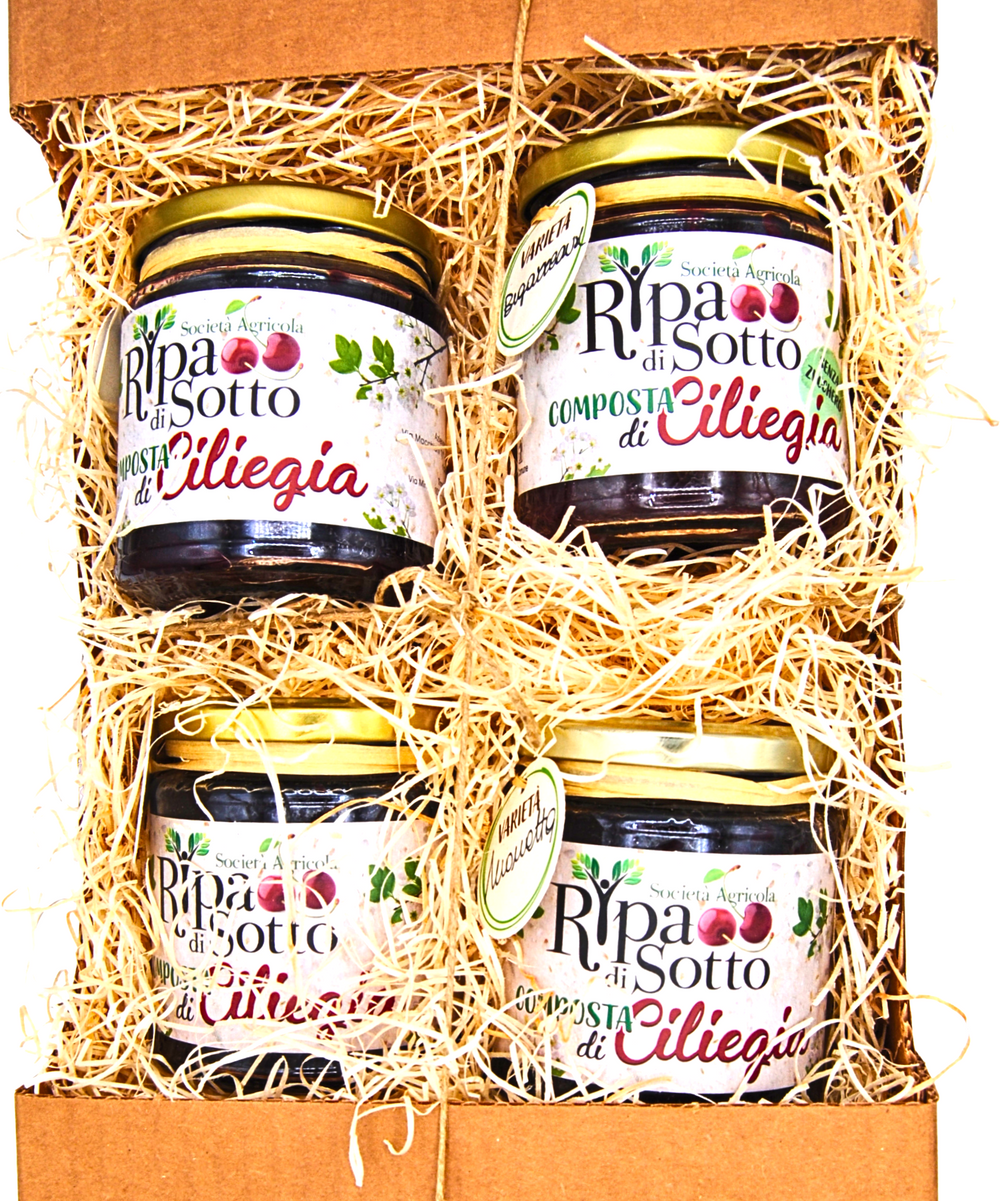 Confezione Le 4 Ciliegie Modena Food Boutique