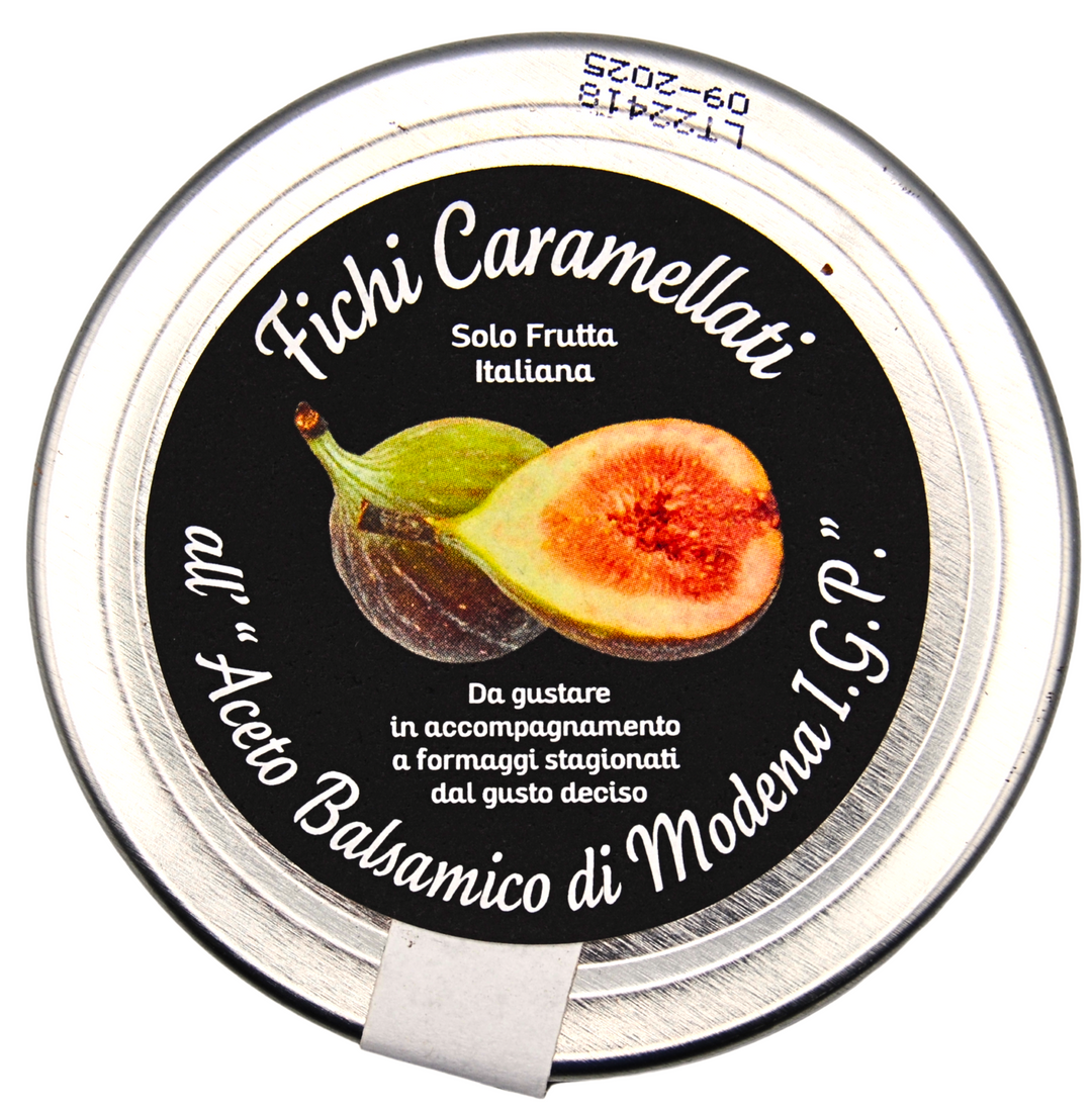 Fichi Caramellati all'Aceto Balsamico di Modena IGP - Composta Biologica - Prodotto Gourmet Modena Food Boutique