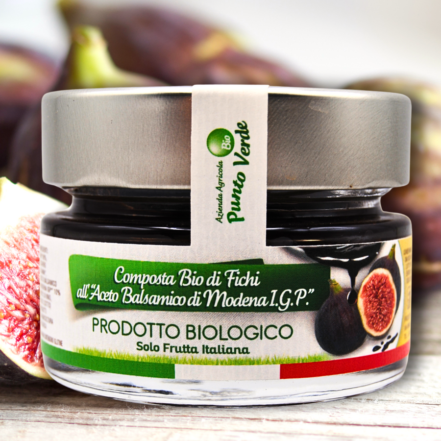 Fichi all'Aceto Balsamico di Modena IGP - Composta Biologica - Prodotto Gourmet Modena Food Boutique