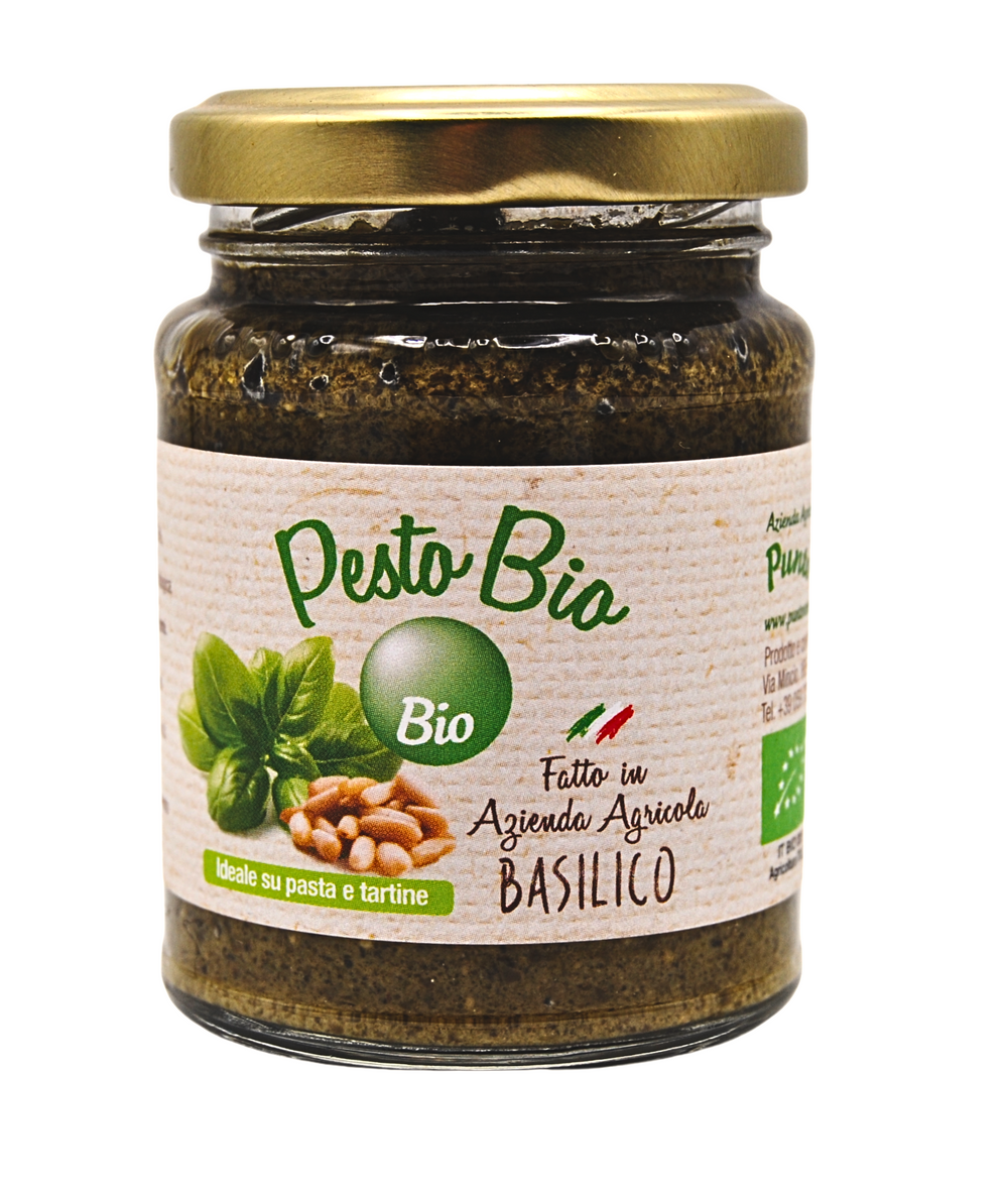 Pesto al Basilico Biologico - 90 gr. Modena Food Boutique