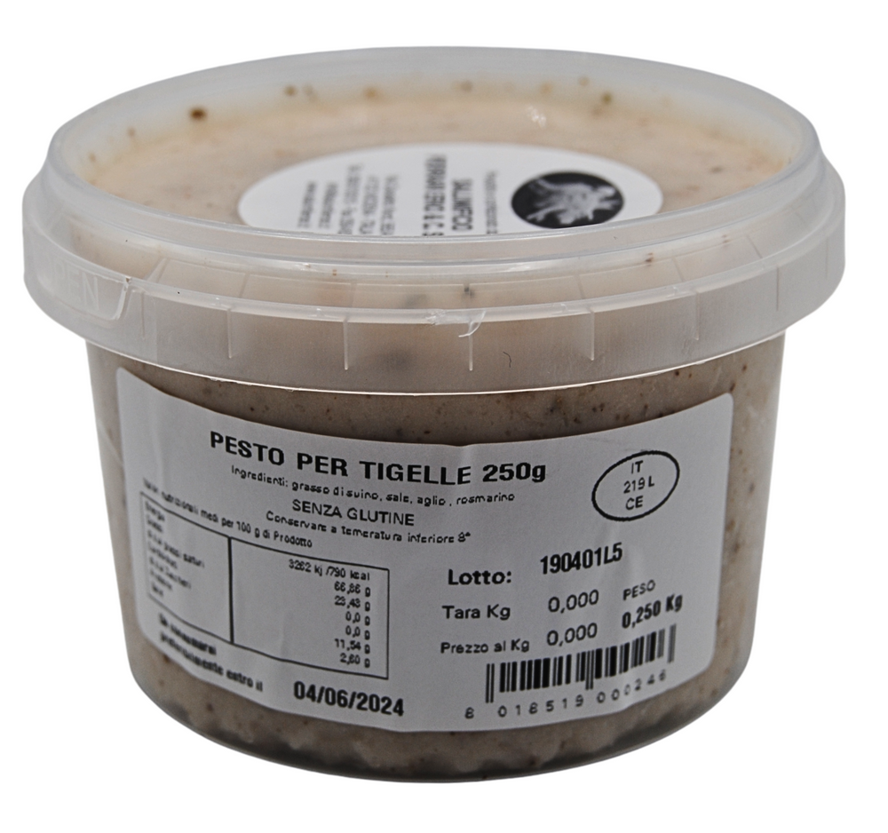 Pesto per Tigelle - 250 gr. PRODOTTO FRESCO Modena Food Boutique