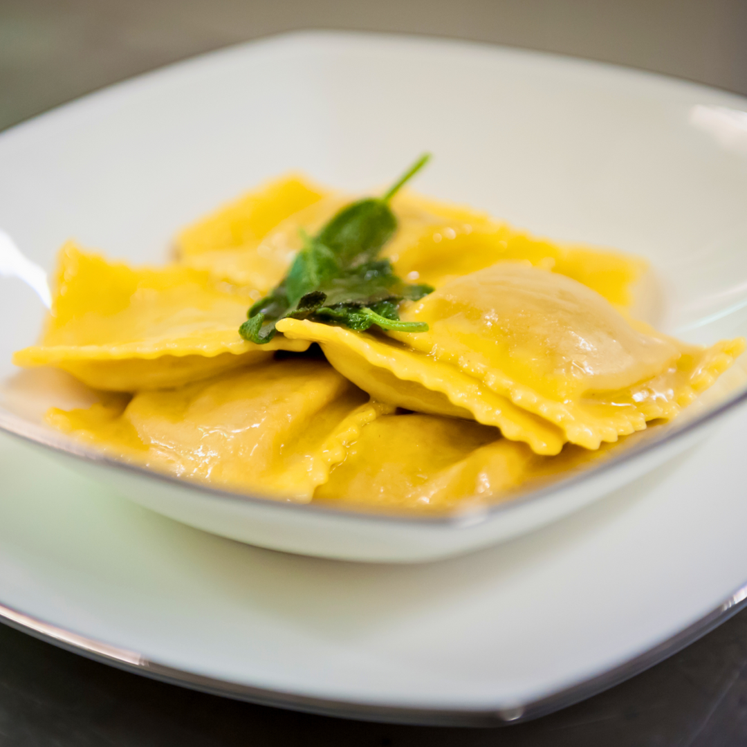 Raviolis à la ricotta et aux épinards